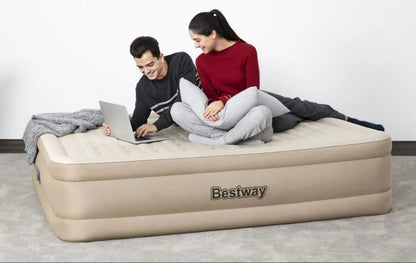 מזרן מתנפח זוגי עם משאבה מובנית 69050 מבית BESTWAY