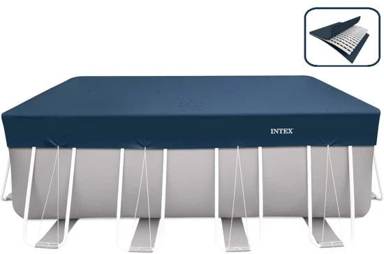 כיסוי דלוקס לבריכה מלבנית 4x2 מ׳ | INTEX | מק״ט 28079
