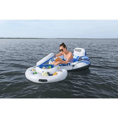 צידנית צפה לבריכה BESTWAY Hydro-Force Polar Circle ‎85×32‎ ס״מ | מק״ט ‎| ‎43949‎ מחזיקי כוסות |