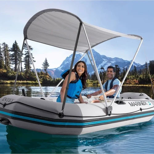 גגון שמש לסירה Bimini Top Sun Shade ‎160×142‎ ס״מ | INTEX | מק״ט ‎68600‎