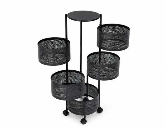 עגלת שירות מודולרית למטבח 5 קומות ARPO