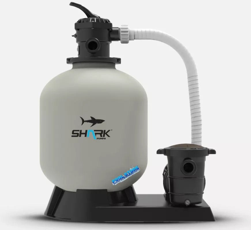 משאבת חול SHARK 5000 גלון לשעה 1 כס עם מסנן חול 1235526 מבית קפיץ קפוץ