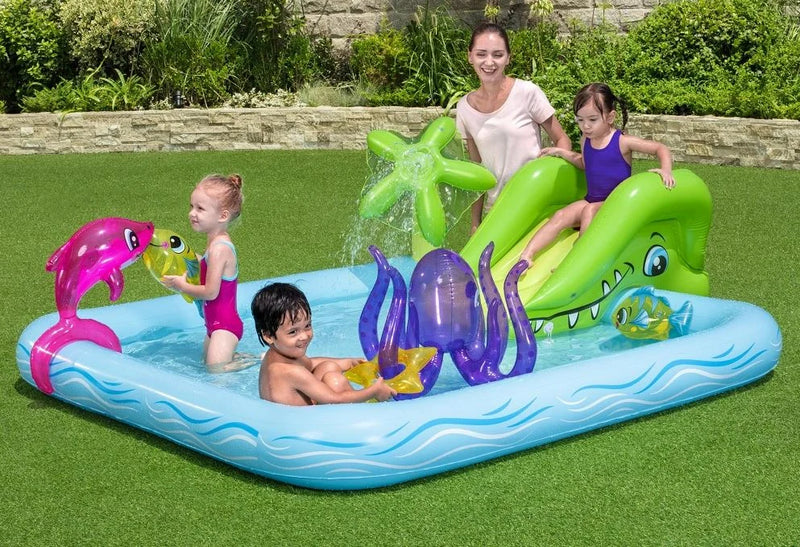 בריכה מתנפחת לילדים האקווריום המדהים (239X206X86 סמ) 53052 מבית BESTWAY
