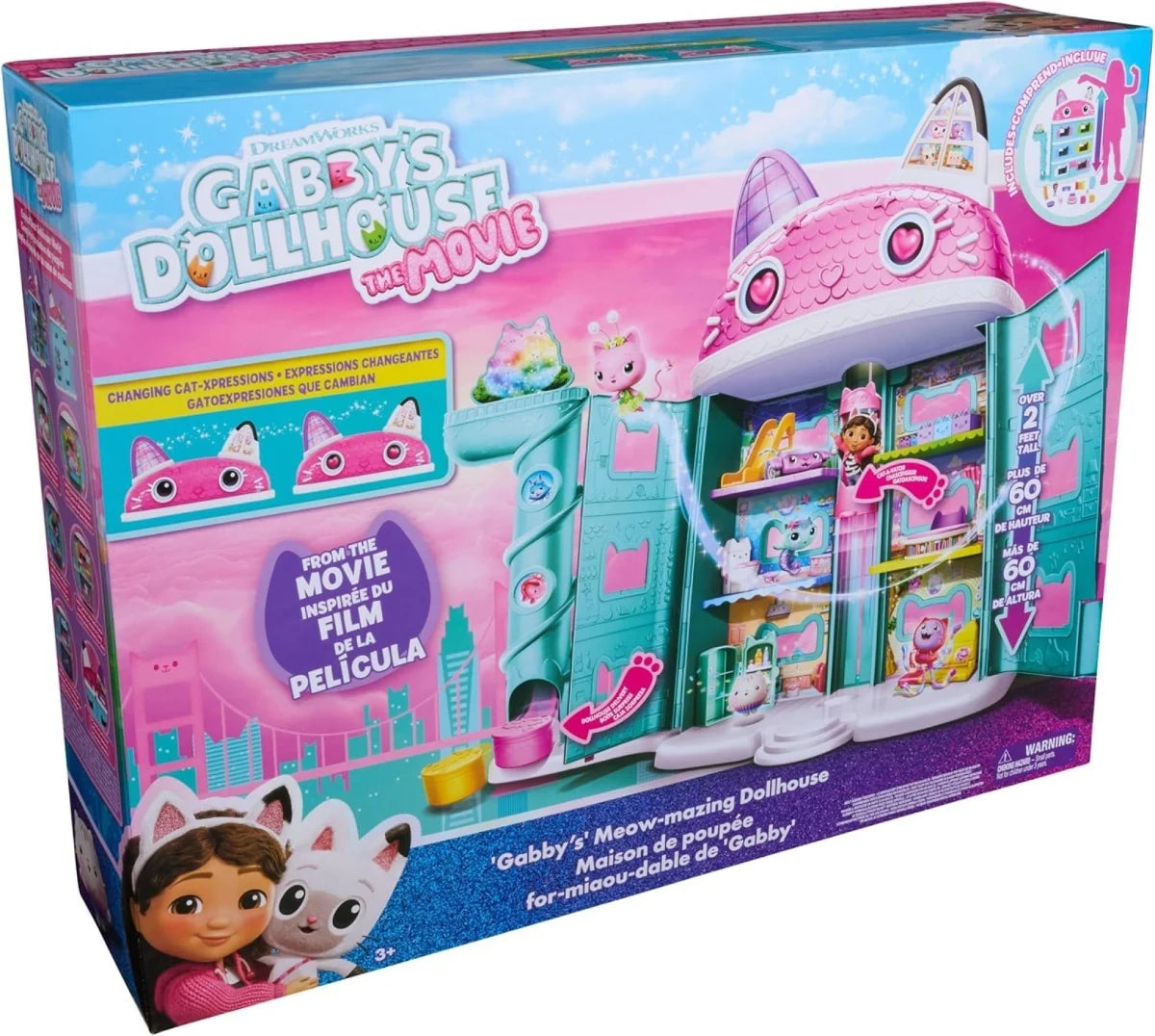 בית בובות של גבי מיאו מדהים 3658H מבית Gabby's Dollhouse