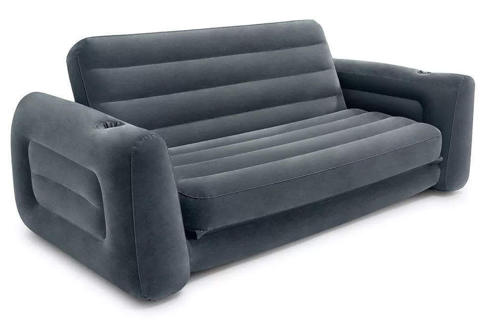 ספה מתנפחת נפתחת למיטה זוגית 203X231 סמ 66552 מבית INTEX