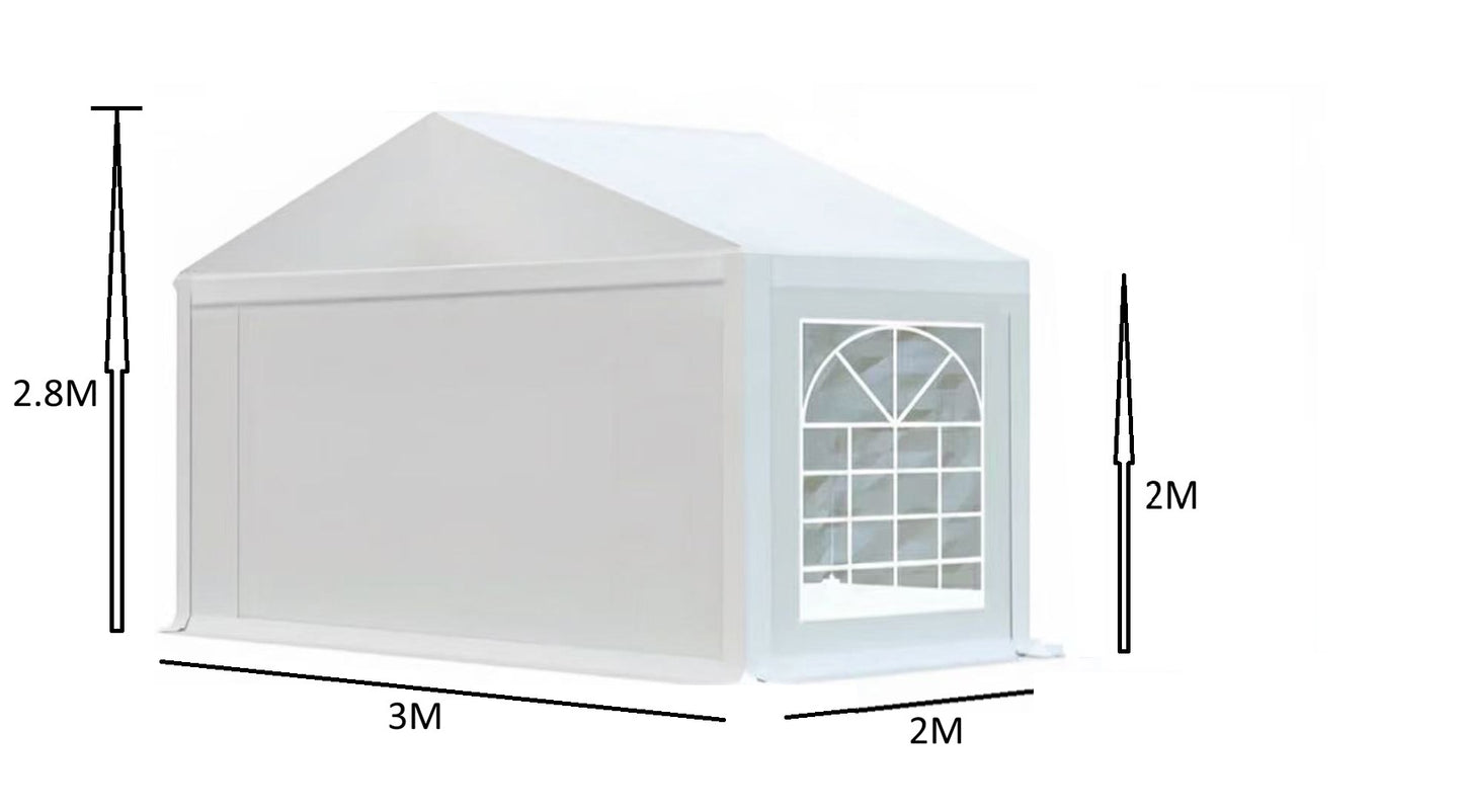 אוהל לאירועים 3X2 פרמיום PVC חזק במיוחד TENT-PRO