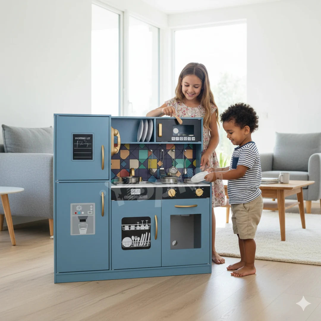 מטבח לילדים מעץ טופז W10C955 מאת בית העץ