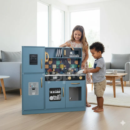 מטבח לילדים מעץ טופז W10C955 מאת בית העץ