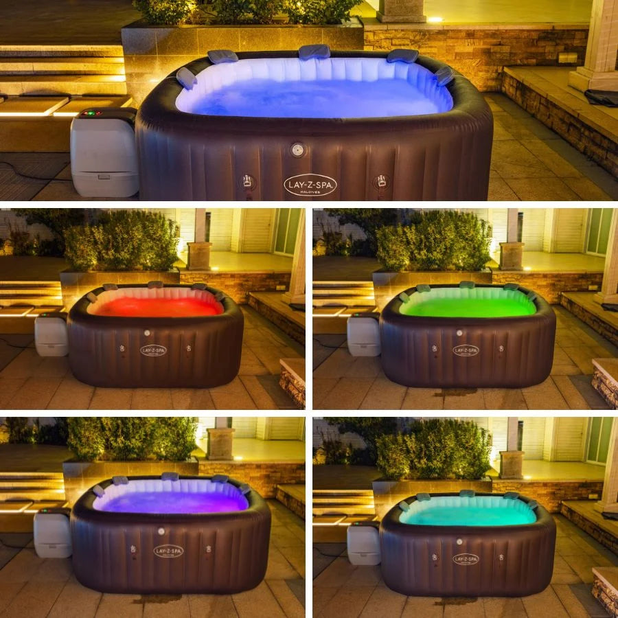 ג'קוזי מתנפח בייתי מלדיבים 201x201x80 סמ 6001U מבית Bestway