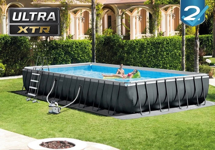 בריכת אולטרה עמודים מלבנית Ultra XTR בריכה בלבד | 975X488X132 ס"מ | מקט INTEX | 26374X