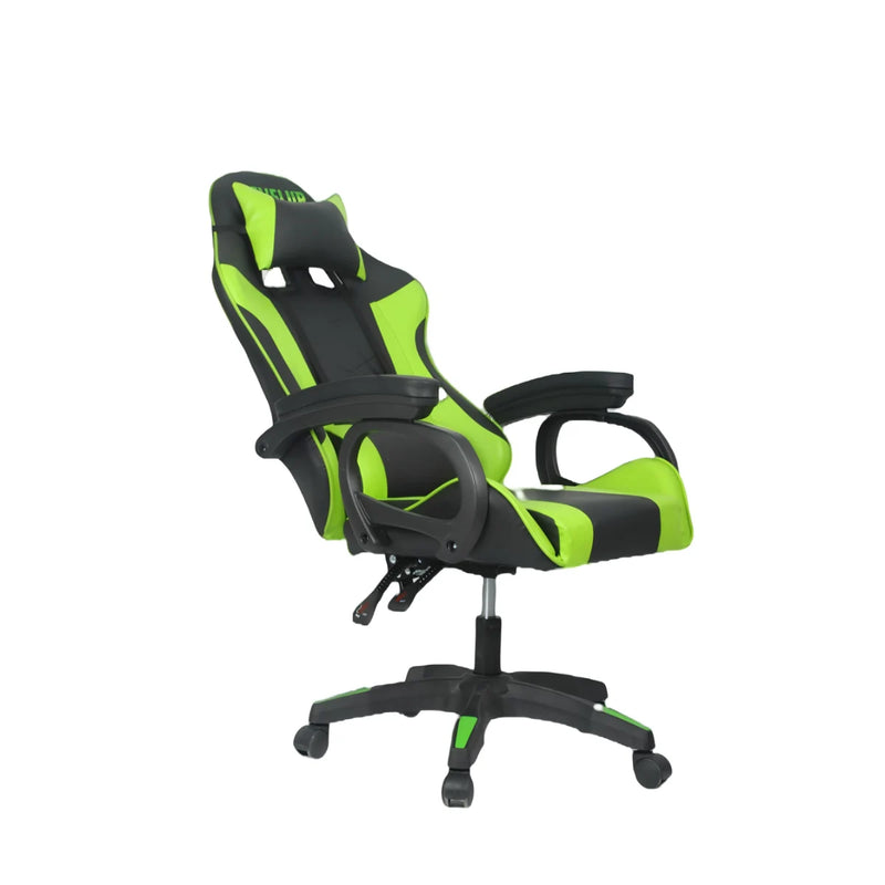 כיסא גיימינג בצבע ירוק 2024-1G מבית LEVEL UP