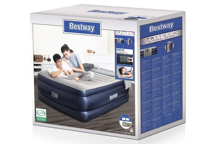 מזרן זוגי מתנפח עם משאבה מובנית 67690 מבית BESTWAY