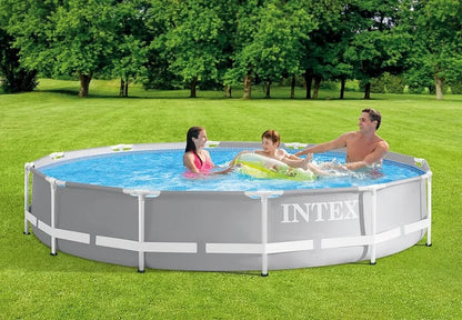 בריכת עמודים עגולה 26710 Prism Frame 366X76 מבית INTEX