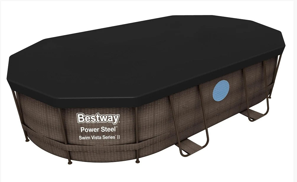 כיסוי לבריכה אולטרה אובלית 488X305X107 70107 מבית BESTWAY