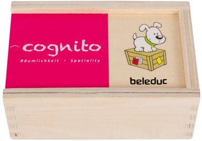 משחק התמצאות במרחב 20 חלקים Cognito מעץ 11530 מבית Beleduc