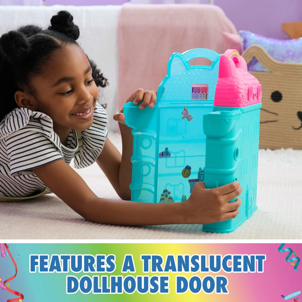 בית בובות על הדרך של גבי 3654H מבית Gabby's Dollhouse