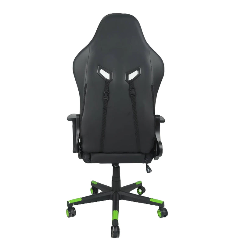 כיסא גיימינג בצבע ירוק 7062 מבית LEVEL UP