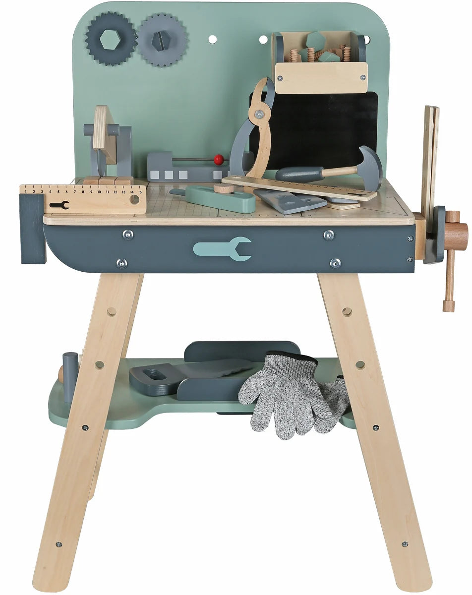 שולחן כלי עבודה מעץ MDF איכותי לילדים דגם אלון