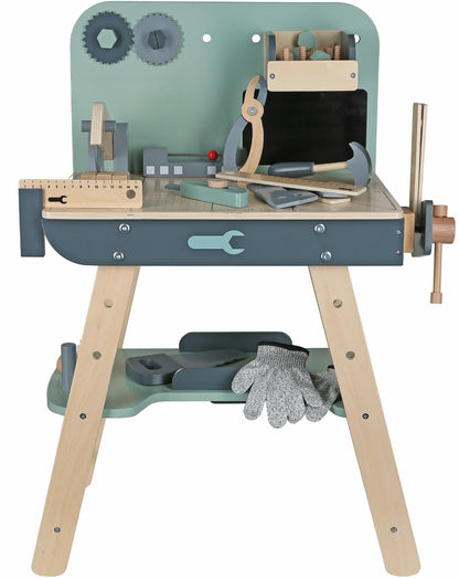שולחן כלי עבודה מעץ MDF איכותי לילדים דגם אלון
