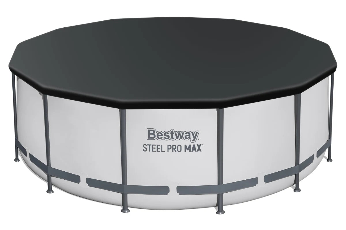 בריכת אולטרה עגולה אפורה 427X122 סמ MAX 5612X מבית BESTWAY