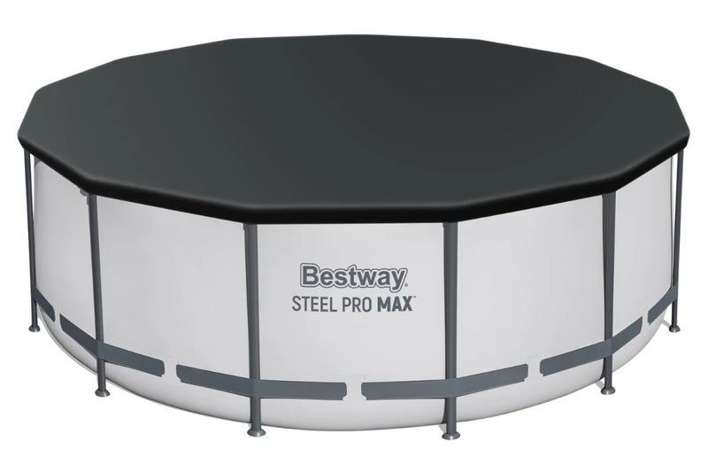 בריכת אולטרה עגולה אפורה 427X122 סמ MAX 5612X מבית BESTWAY
