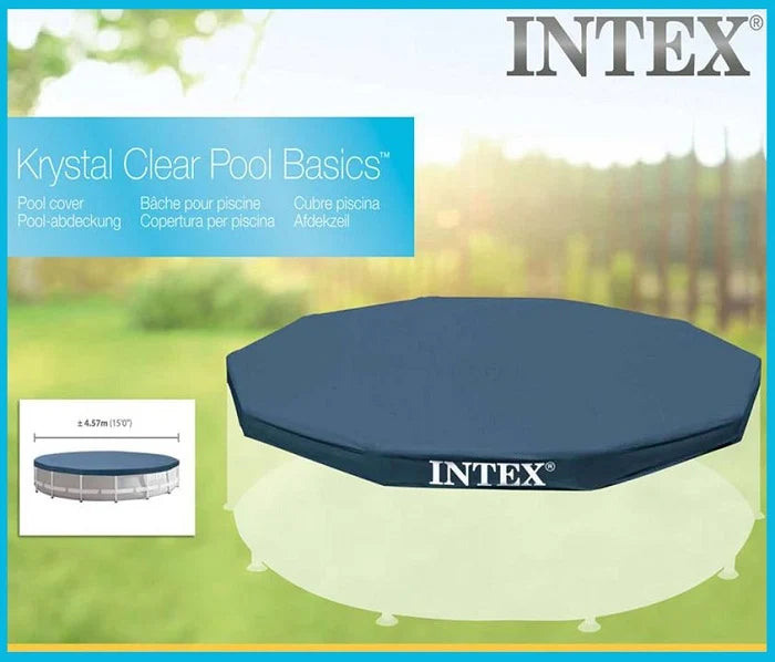 כיסוי לבריכה ביתית עגולה בקוטר 457 28032 מבית INTEX