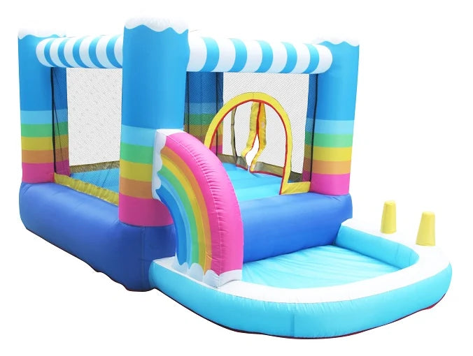 מתנפח בינוני קשת בענן 62112 מבית JUMPER
