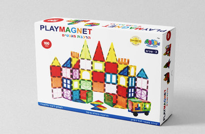 משחק מגנטים מקורי PlayMagnet